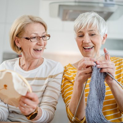 Handarbeitskreis "Ran an die Nadeln"